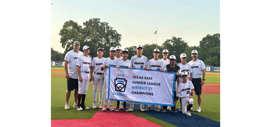 Industrial Jr Baseball D27 Champions